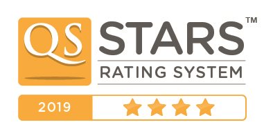 QS Stars rating 2019 4 stars