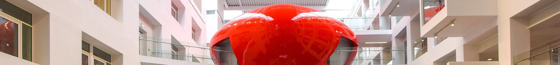 The Pod inside the Spark building at Solent University