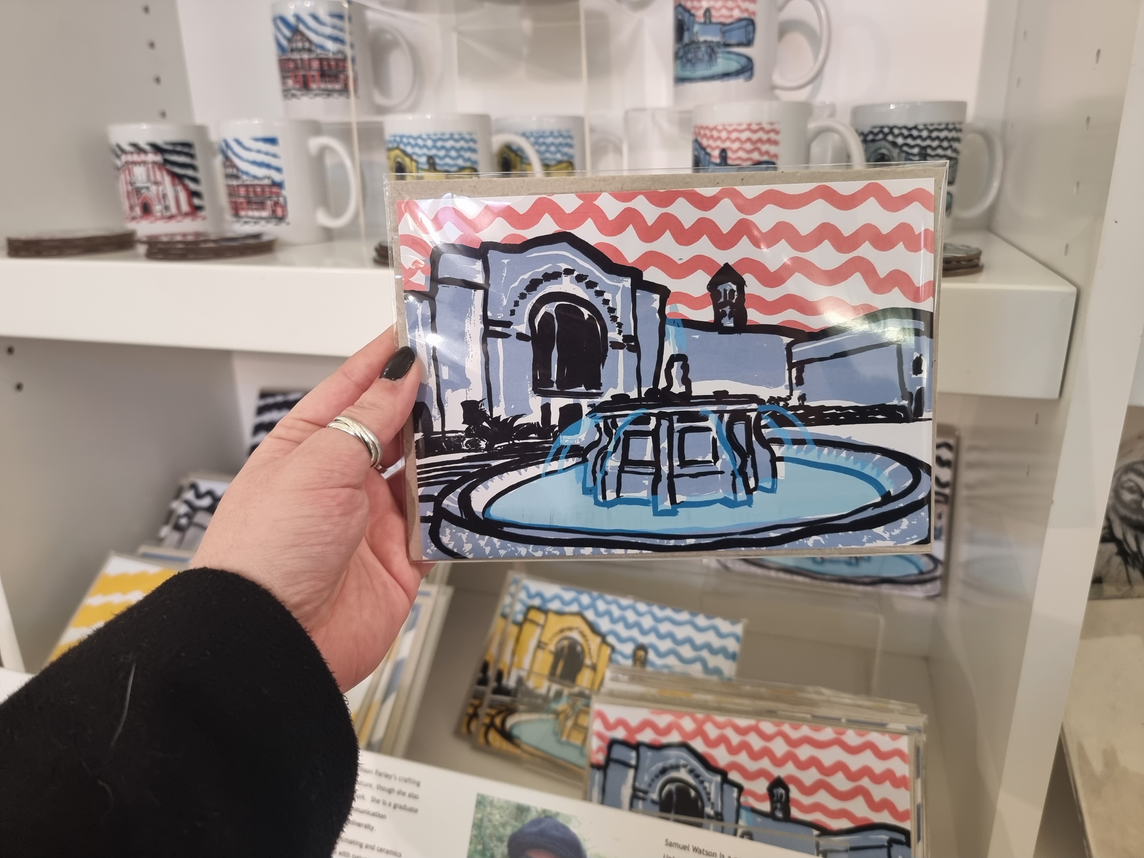 Picture shows work on display in Southampton art gallery