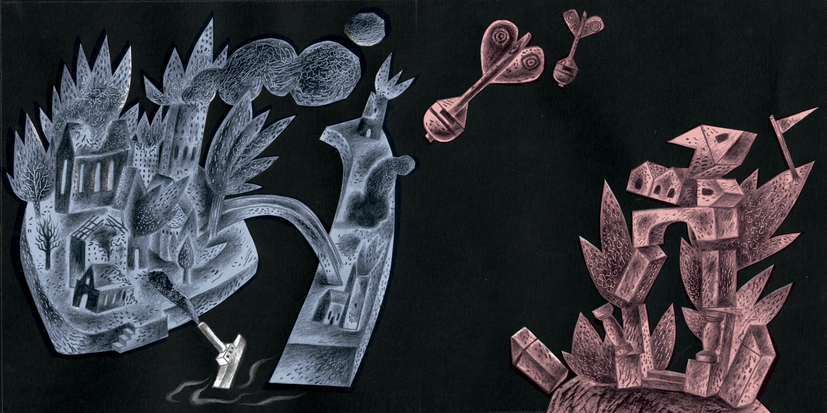 Illustration by Clive Hicks-Jenkins