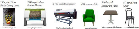 Some of the elements Gintare used in her winning design