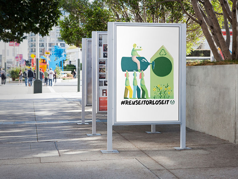 Heleayner Davies' final major project campaign poster