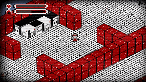 Picture shows still from the Binger Ninja computer game