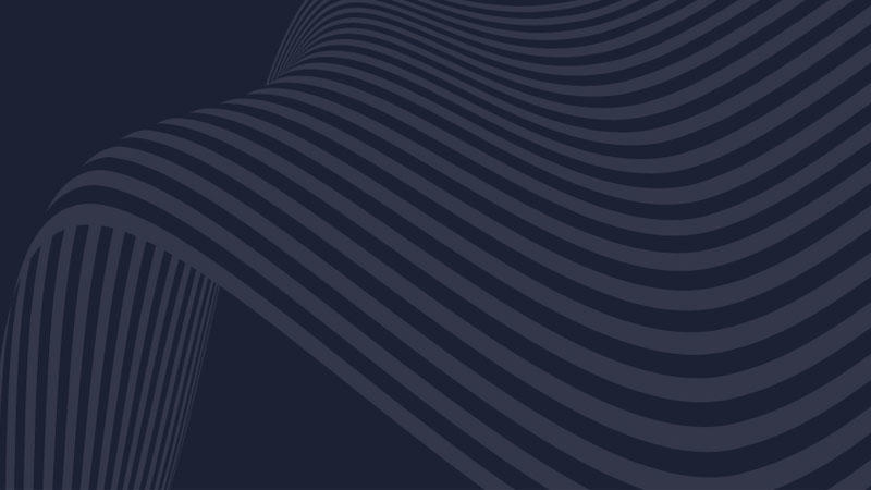 Wave motif on a blue background