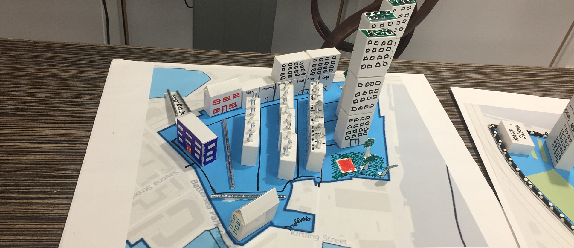 Picture of the winning design at the CIOB Novus Challenge