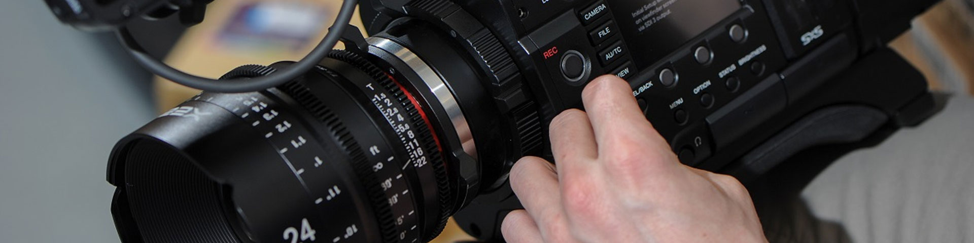 Picture of professional film camera