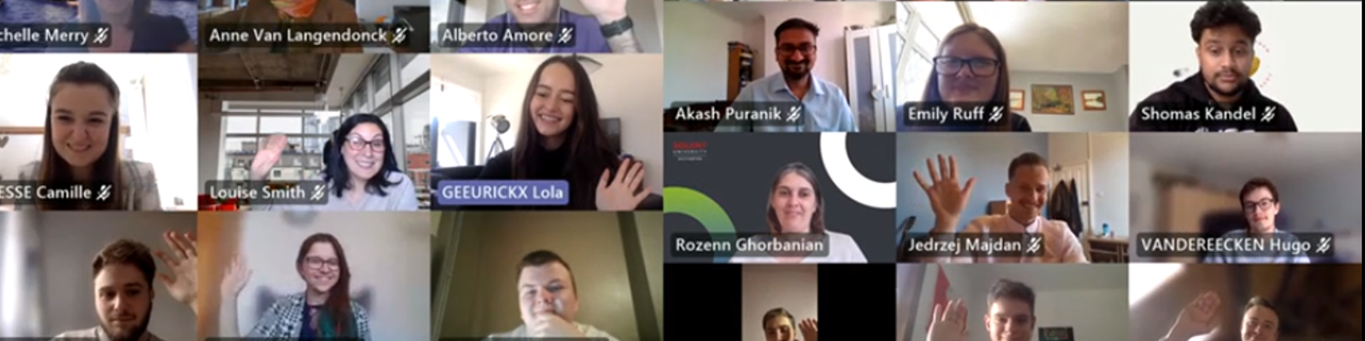 International Marketing Week participants online