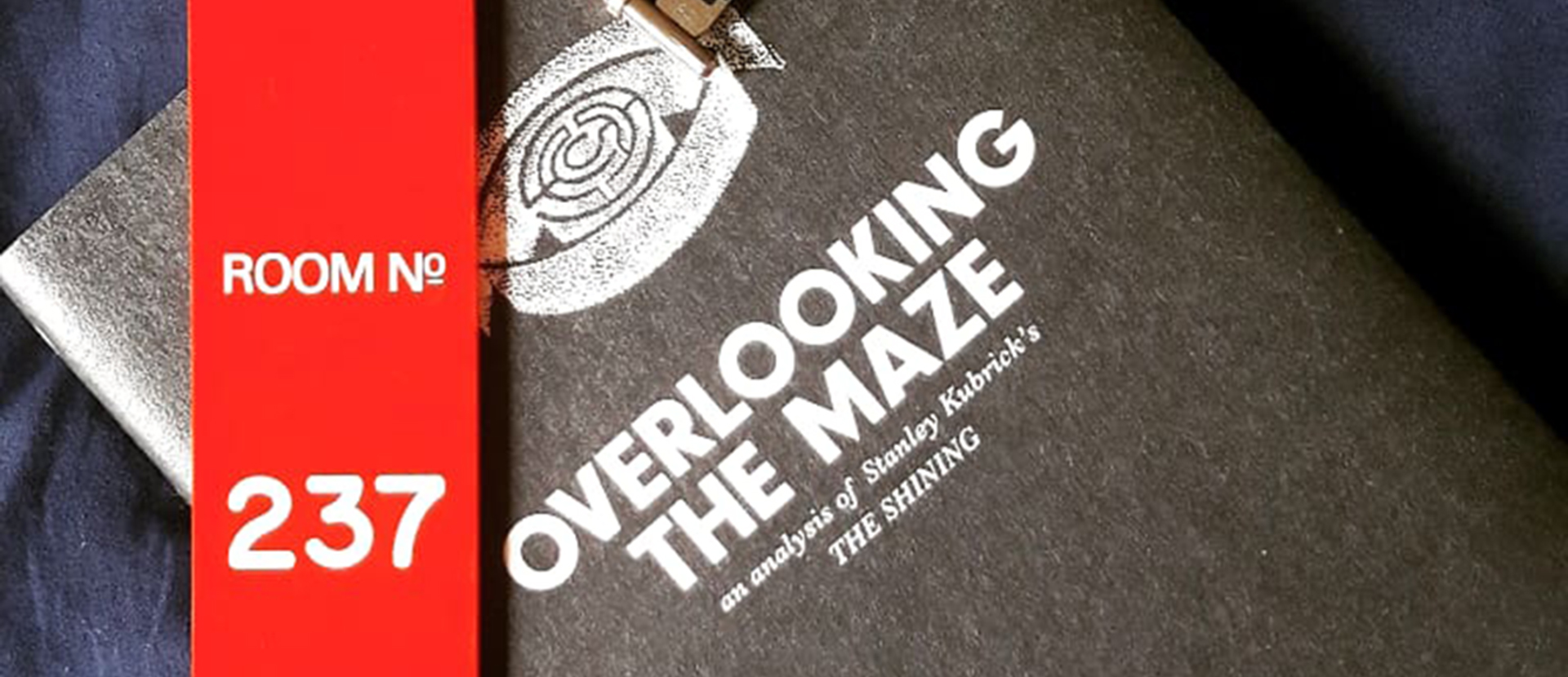 The front cover of Jake's book 'Overlooking the Maze'