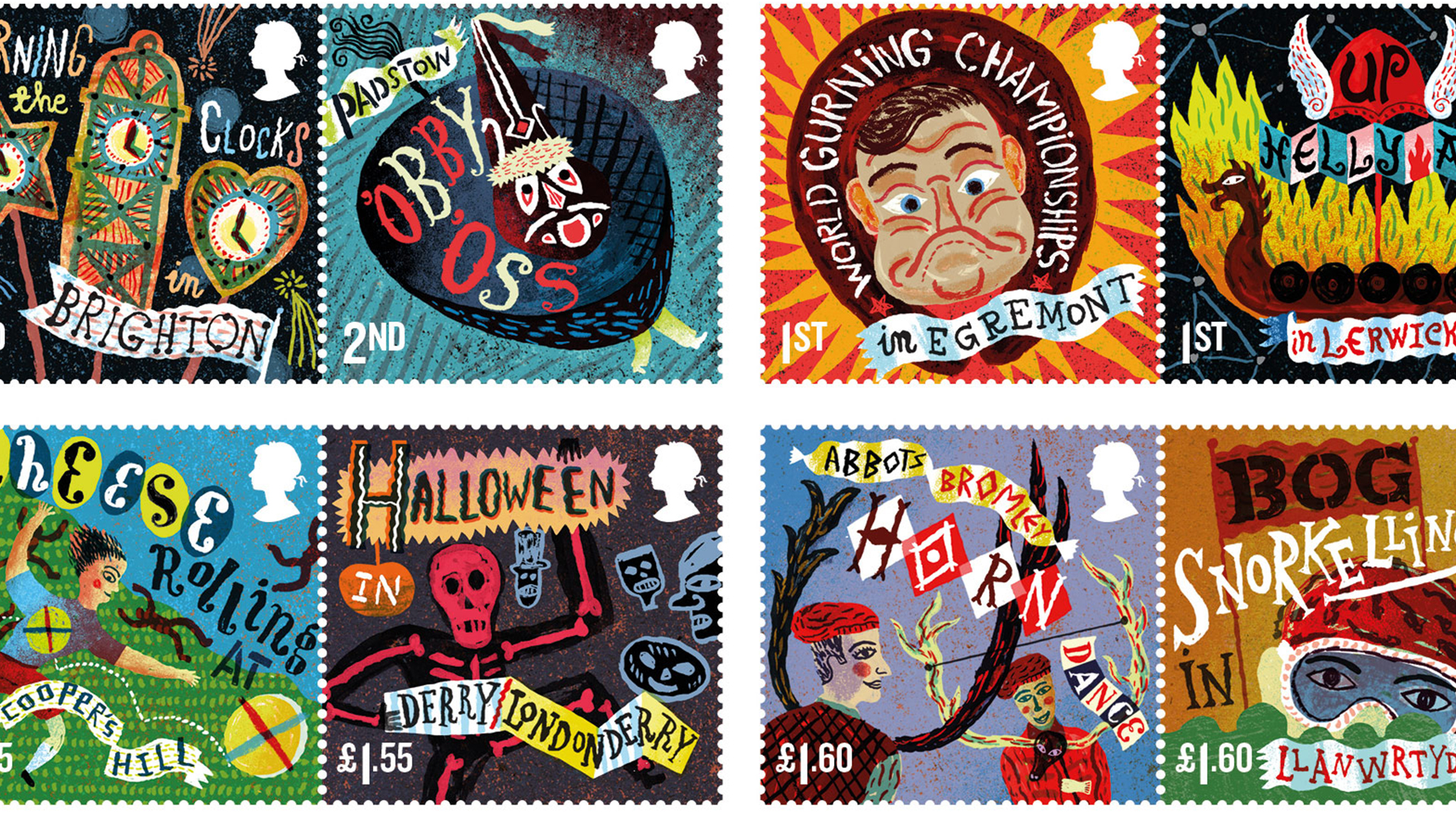Stamp artwork by Solent's Jonny Hannah