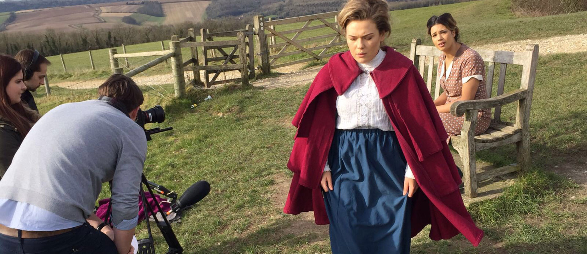 Lauren Langstaff-Roberts on location