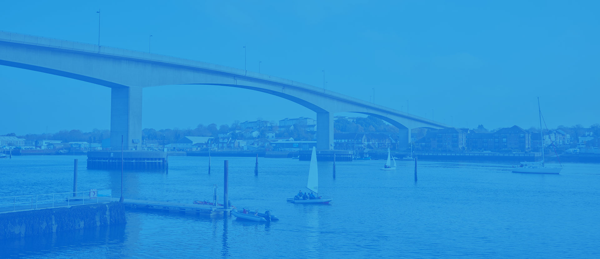 View of the Itchen Bridge, Southampton