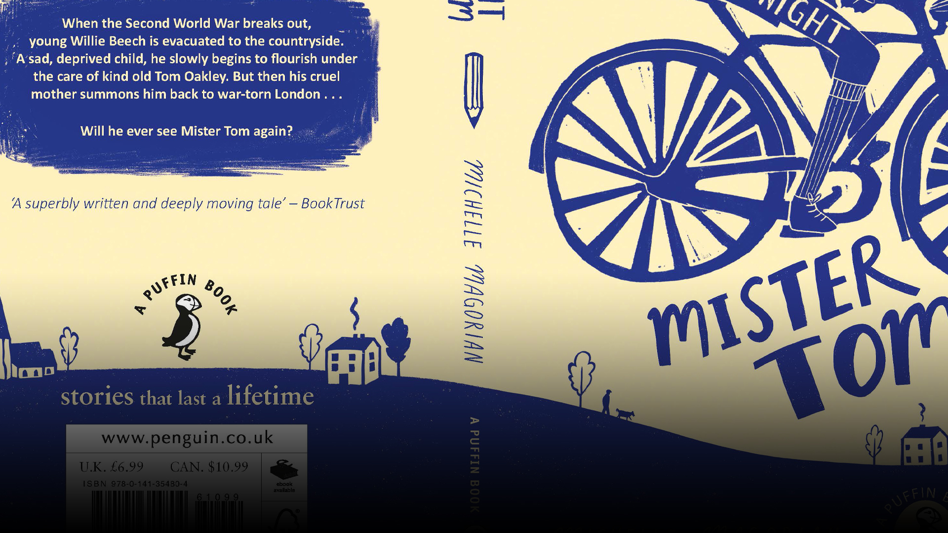 Student Illustration for Penguin book cover competition