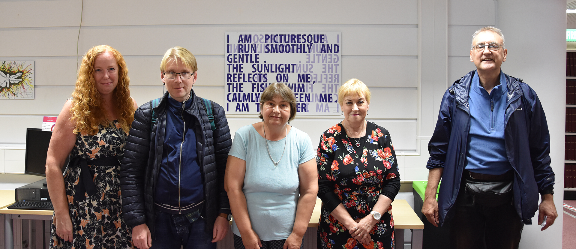 Members of the Solent Poetry Collective