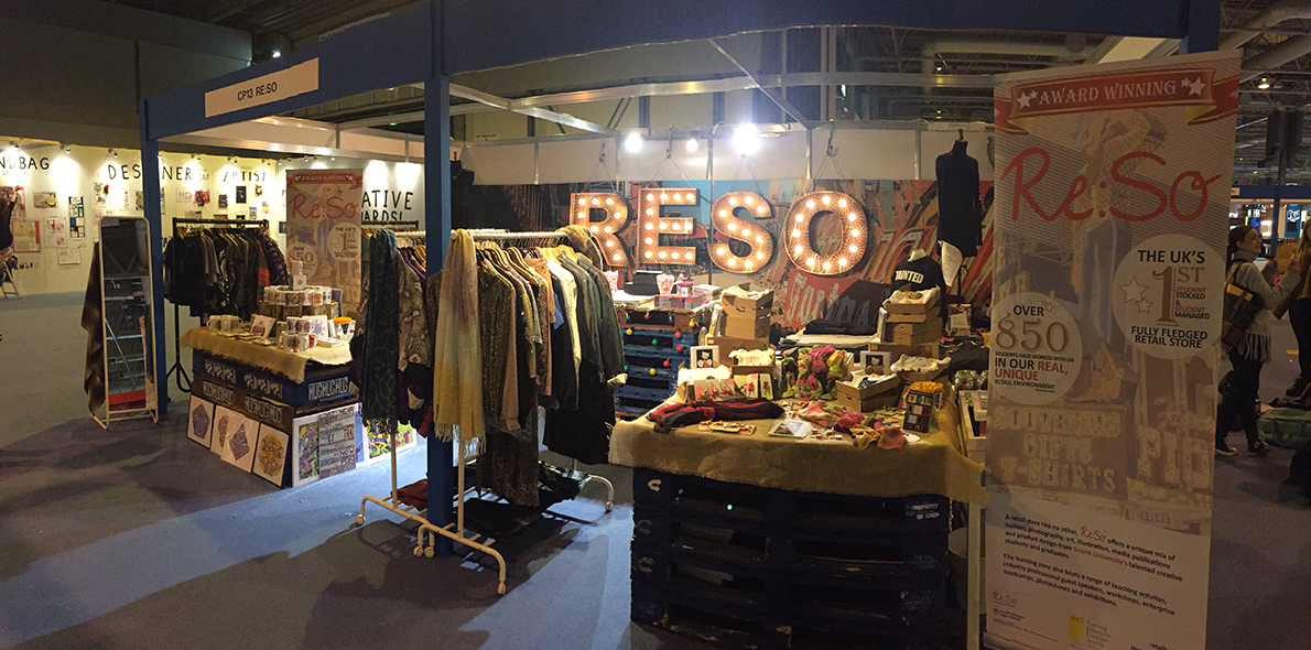 Re:So's display at Clothes Show Live