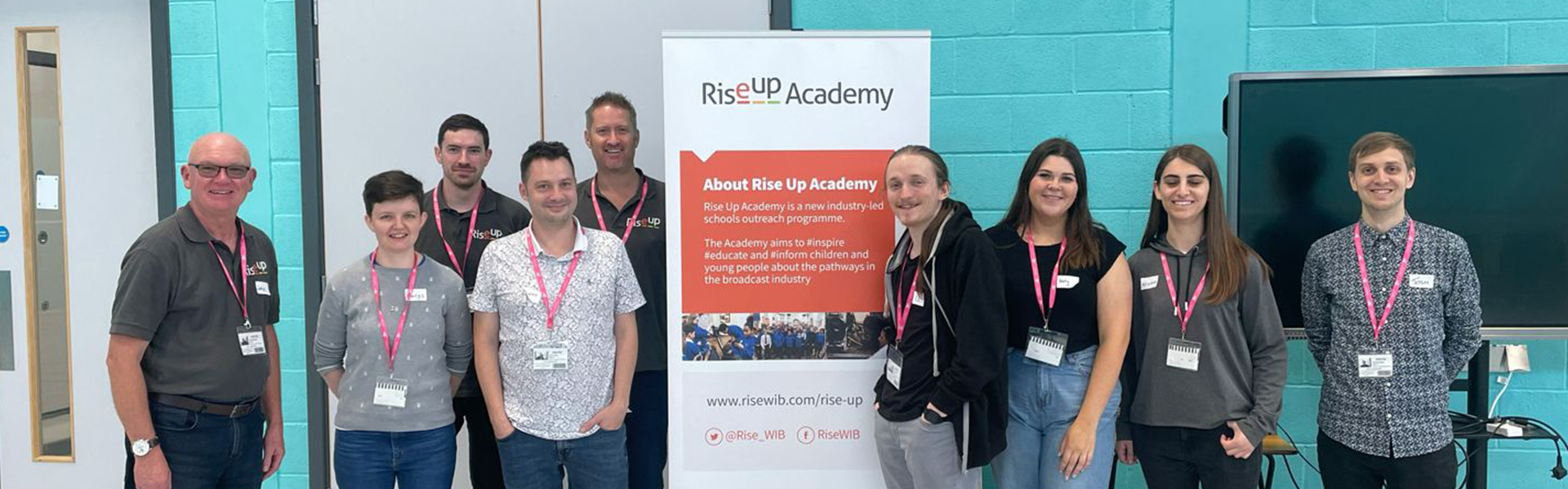 Picture of students working in the RiseUp Academy