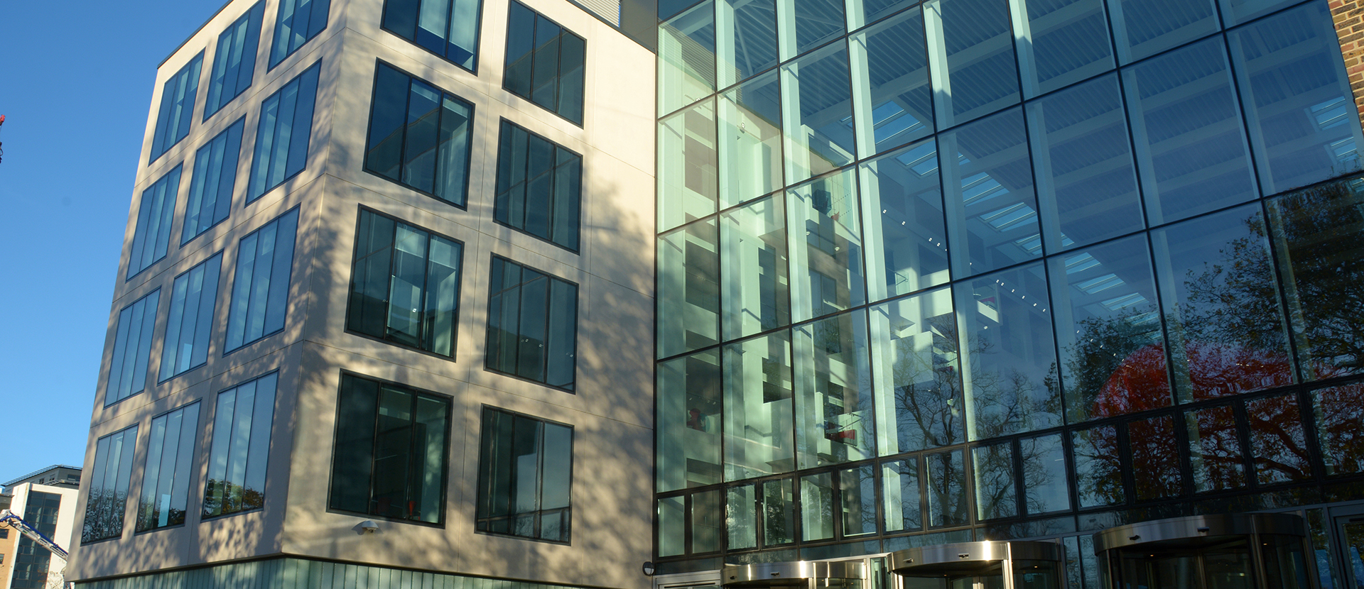 External shot of Solent's Spark building