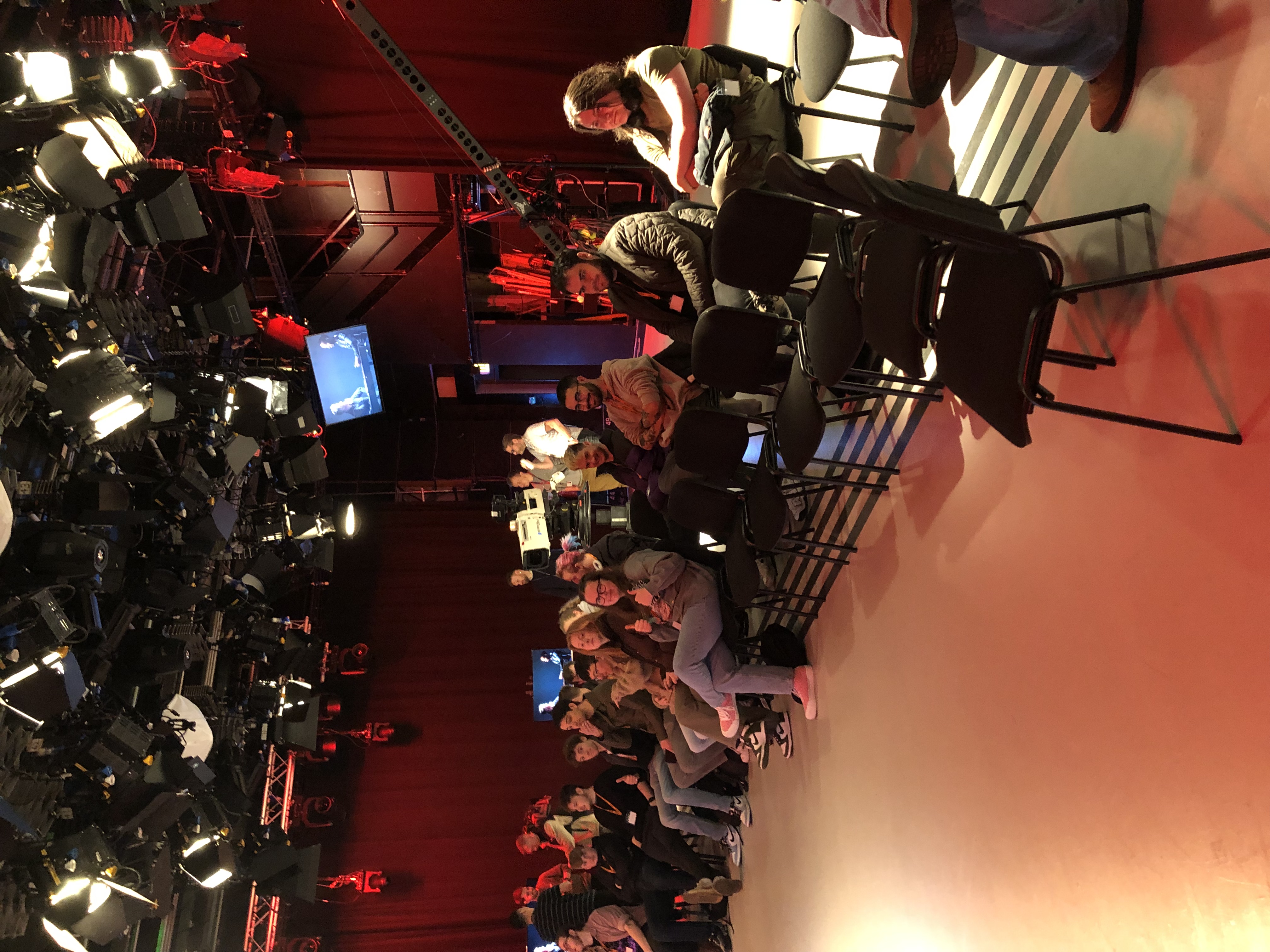 Solent TV production and post-production students hear from professionals at Sky Studios, London.