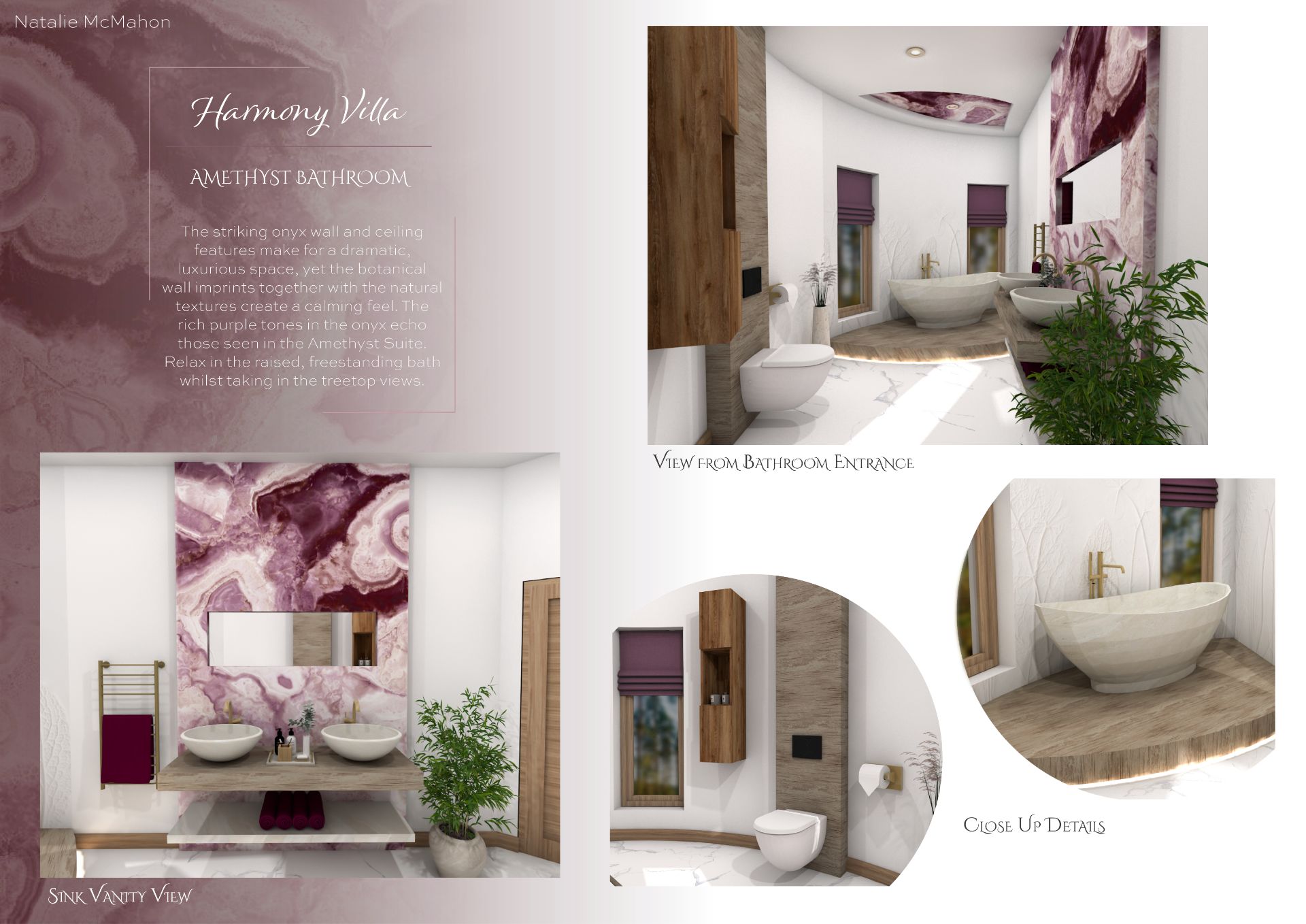 Interior design decoration students final major project