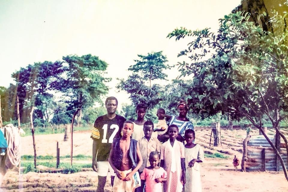 Albere Correa in the Gambia, where he was born