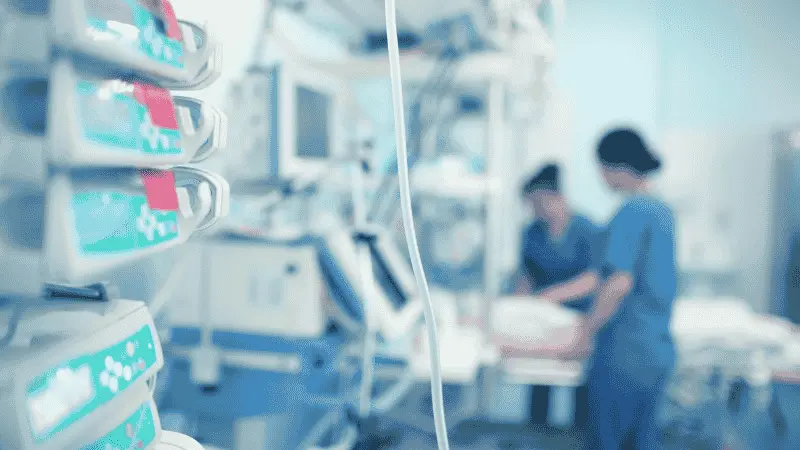 Nurses working in a hospital