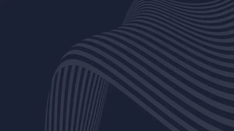 Dark blue background with tonal wave motif