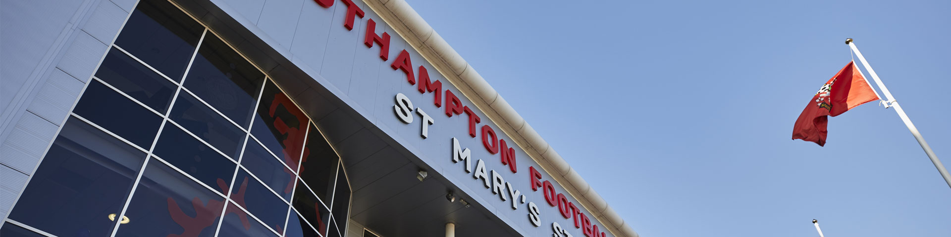 Exterior of Southampton FC