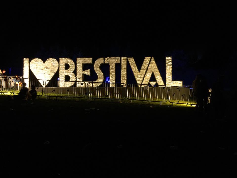 I love Bestival sign
