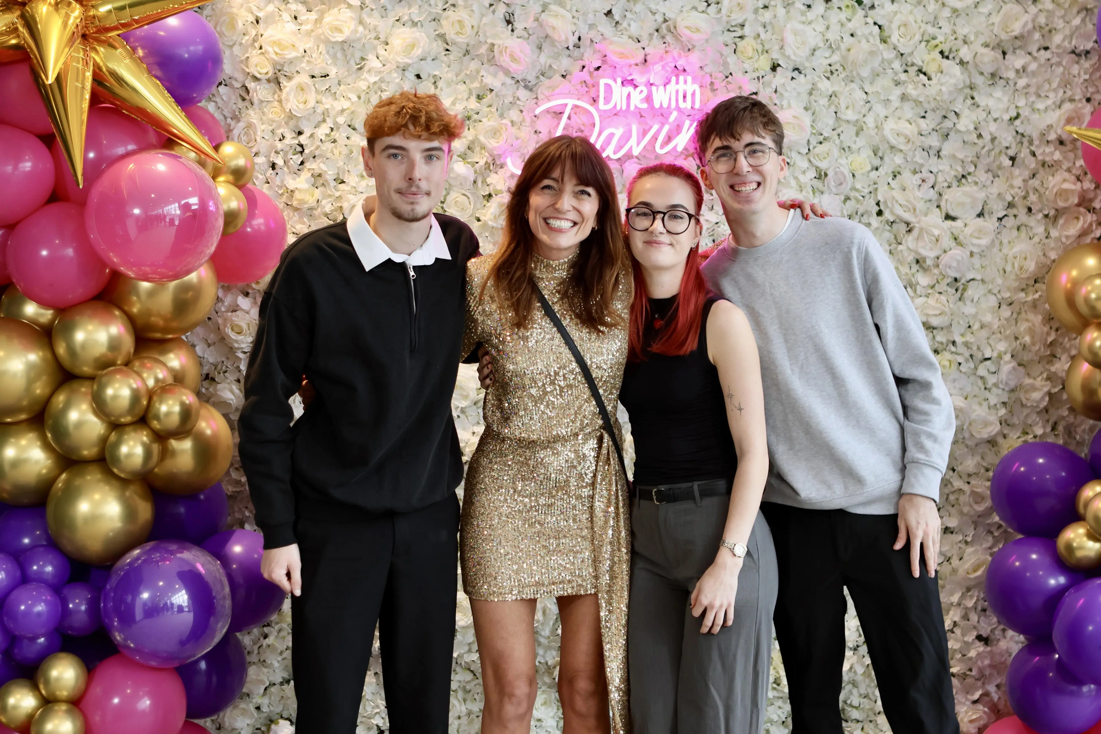 davina and Solent students