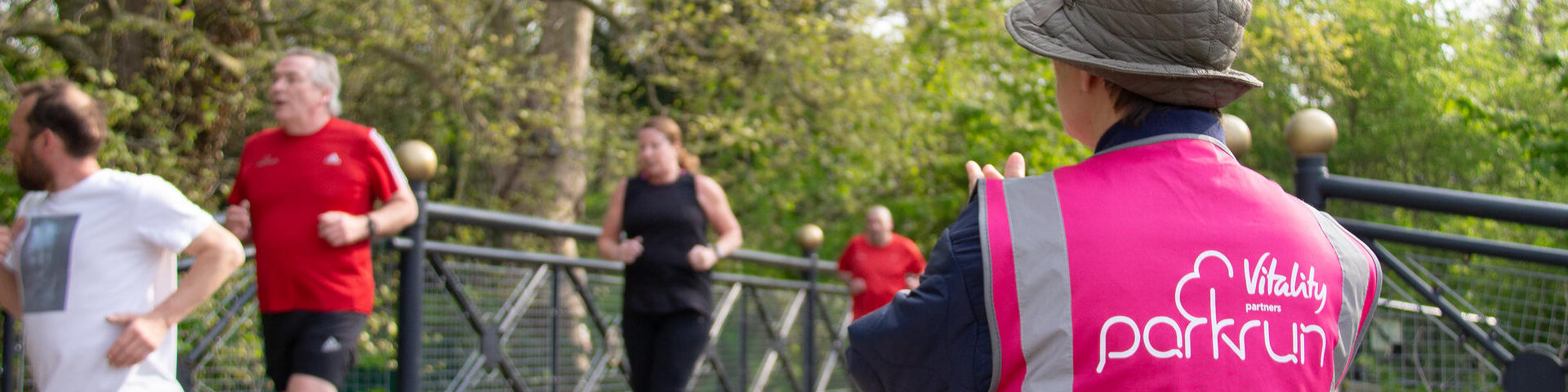 Parkrun volunteer