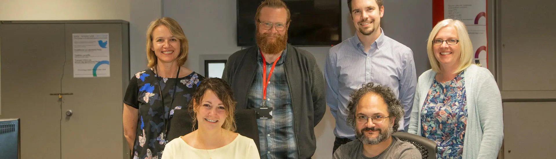 The learning technologies advisers at Solent University