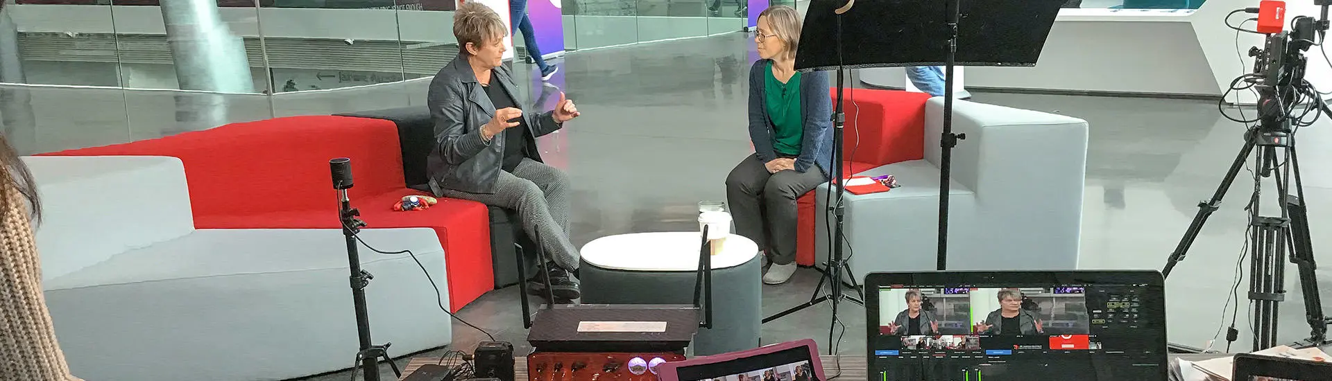 Solent LiveCast being filmed