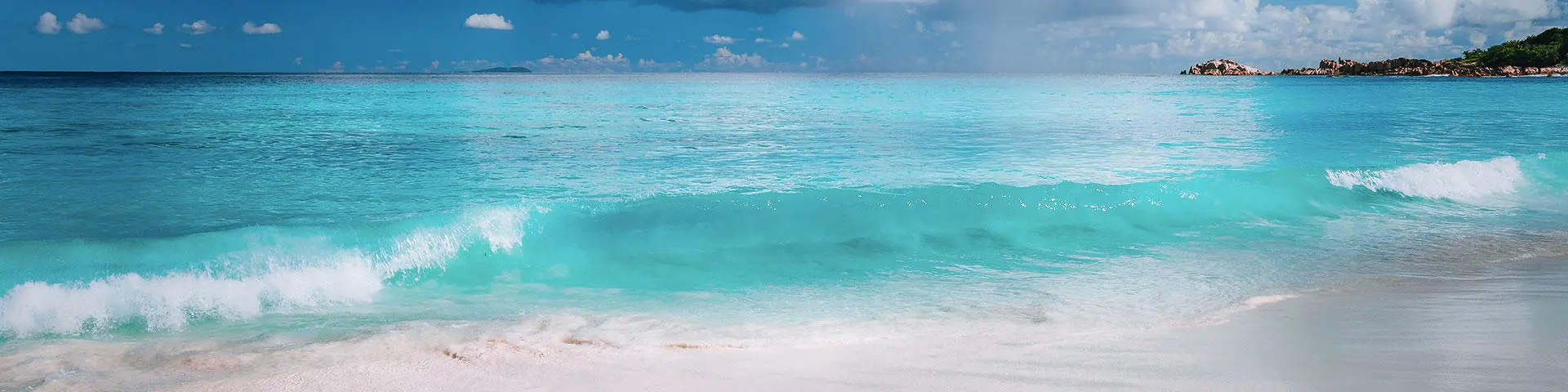 The sea and a beach