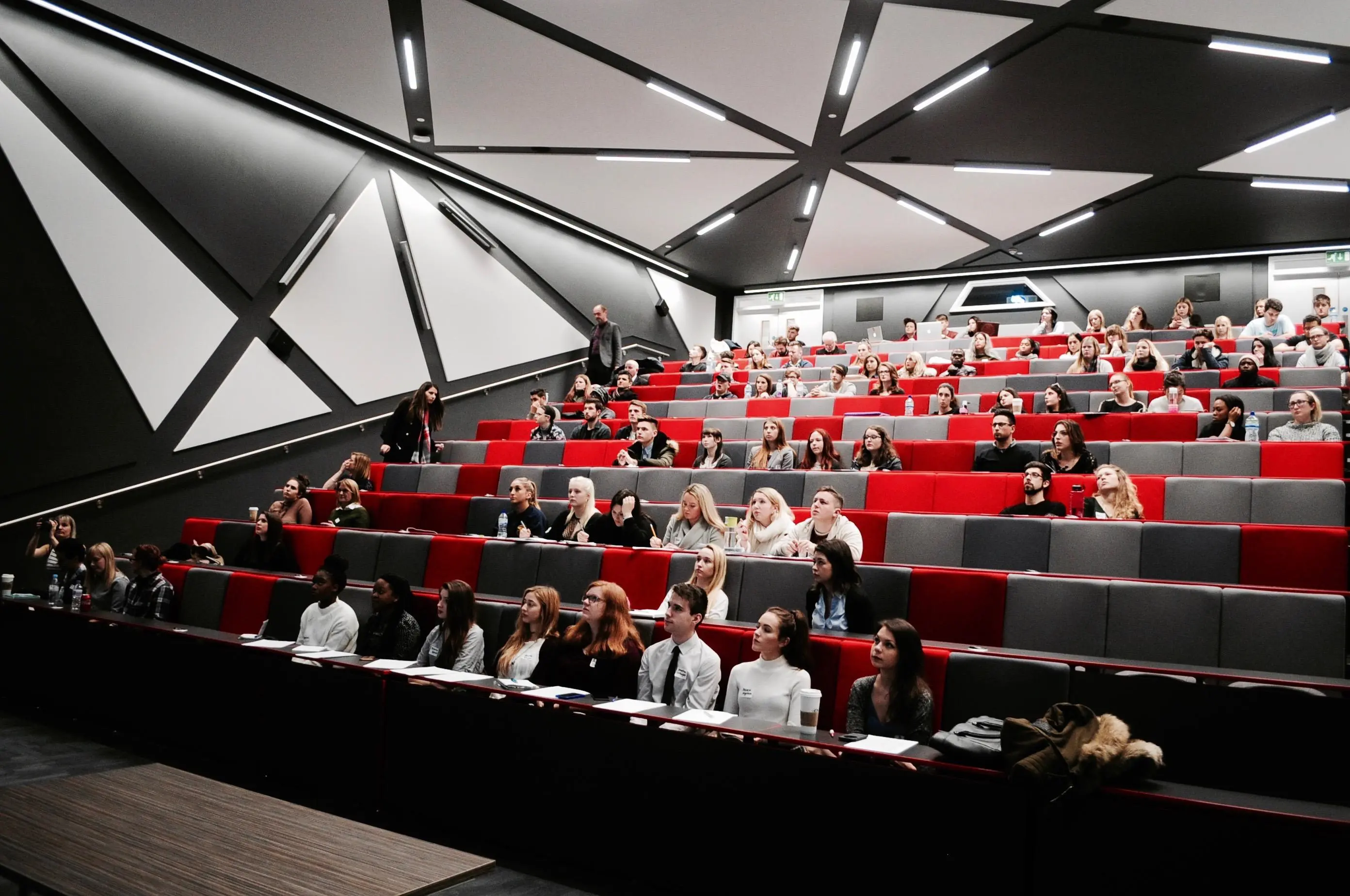 PR students in a lecture