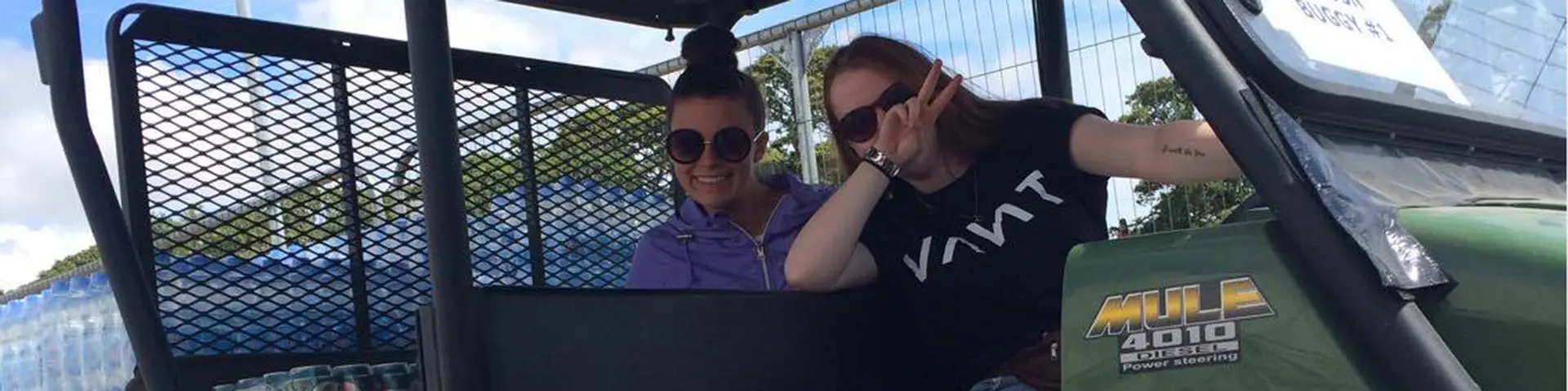 Rachel at the Bestival