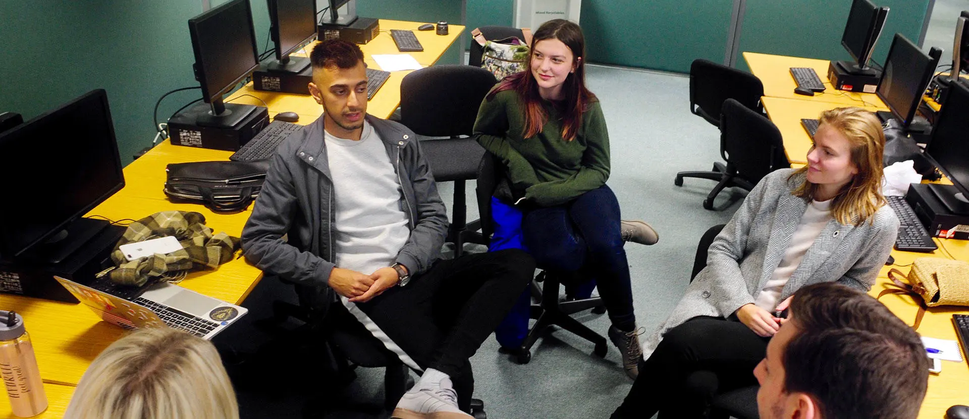 One of the groups taking part in the e-campaign in a day