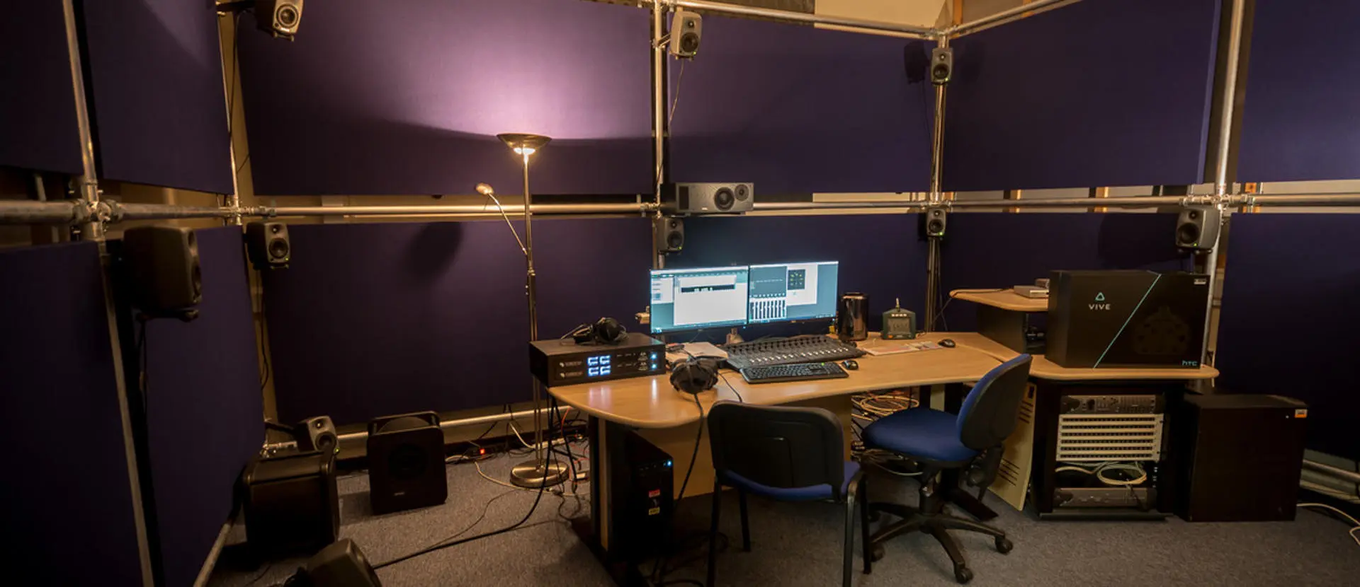The Media Technology Programme  virtual reality lab