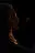 Silhouette of Lara singing (full image)