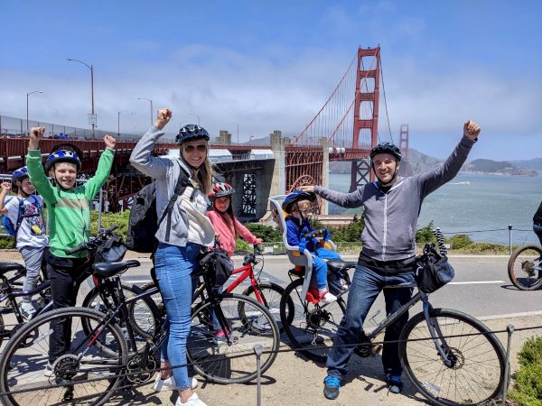 The Reilly's at The Golden Gate Bridge