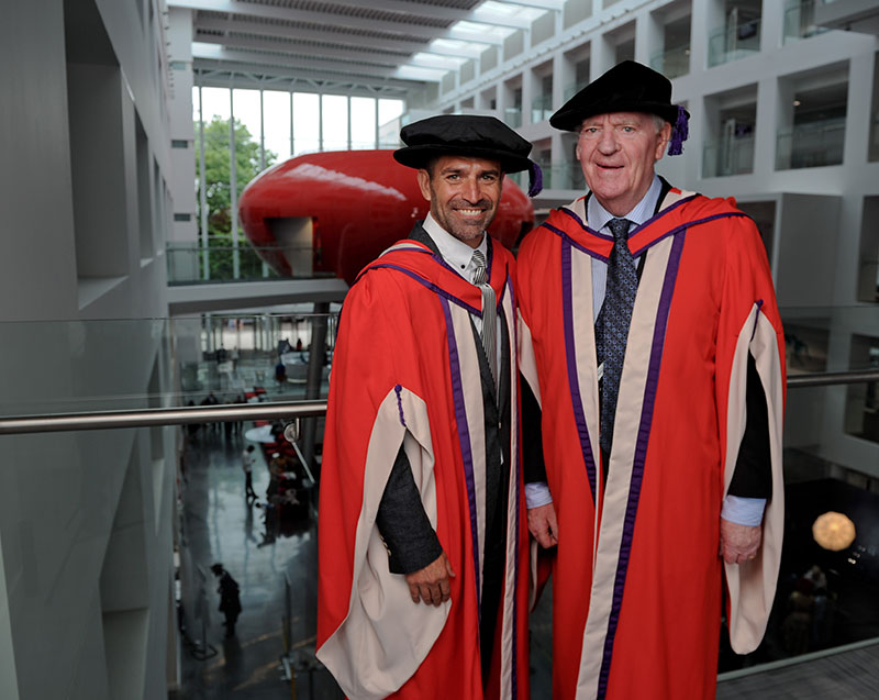 Francis Benali and Lawrie McMenemy