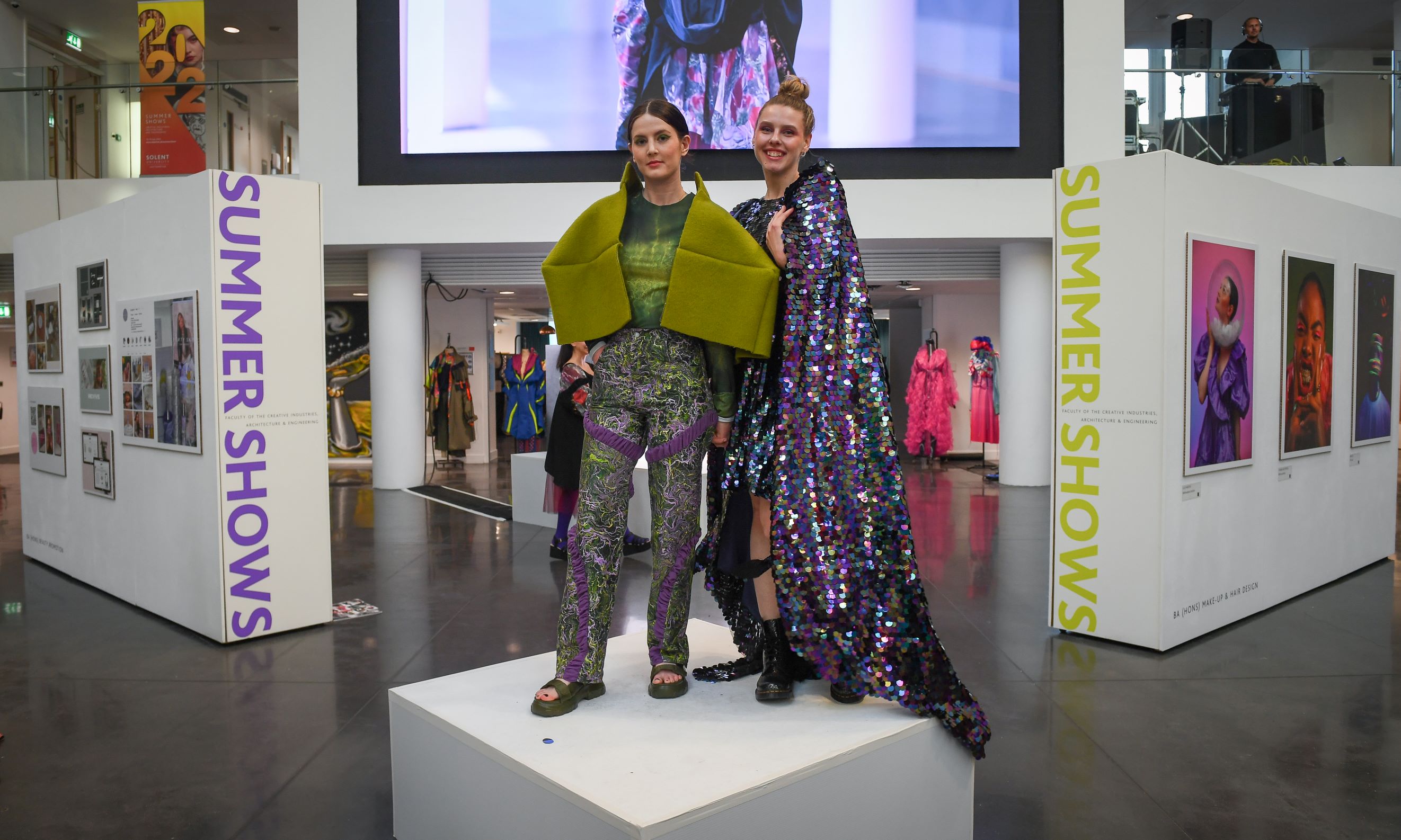 Fashion work on display