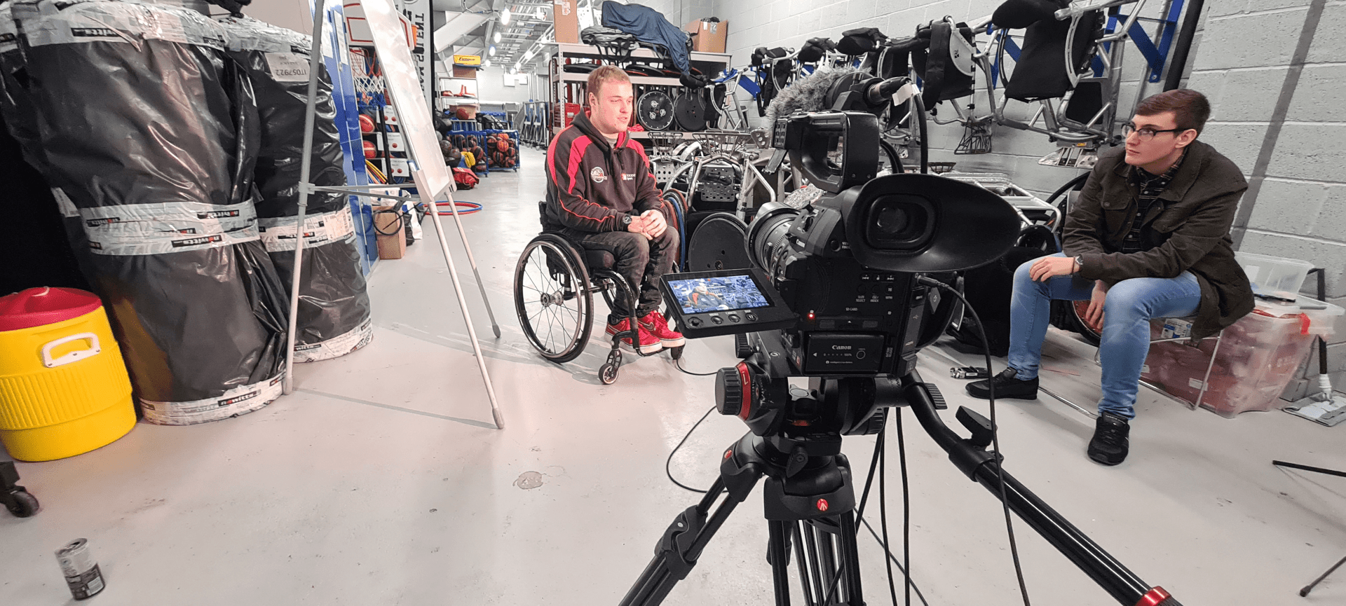 Filming 'Solent Sharks'