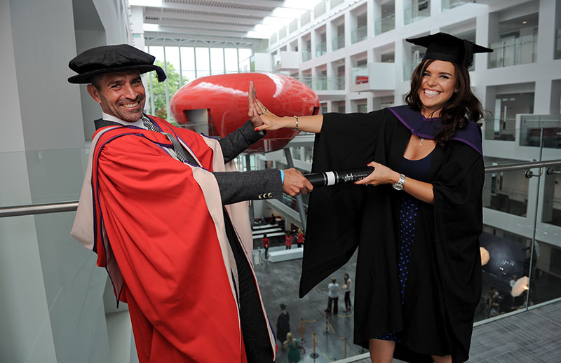 Francis Benali with his daughter, Kenzie