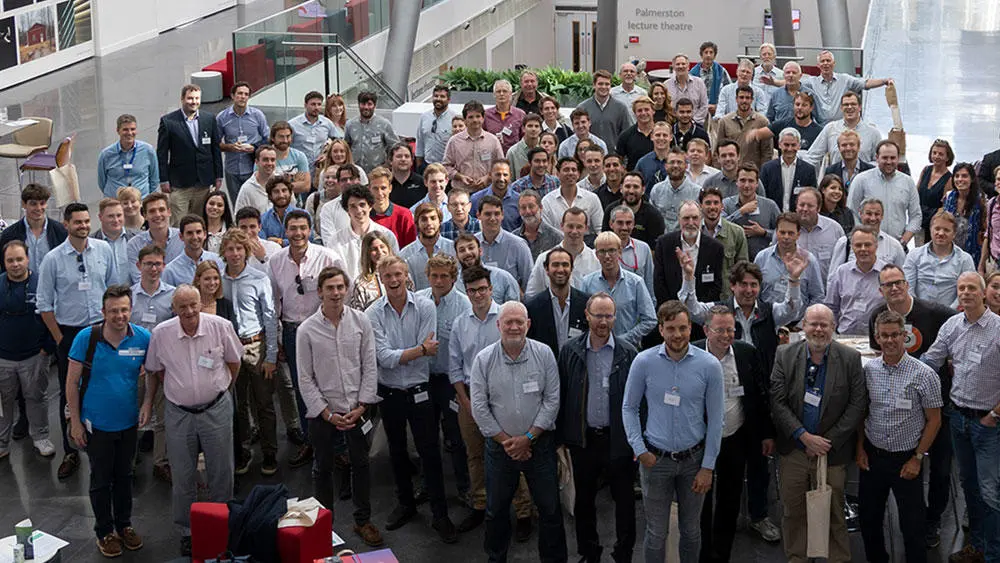 Yacht design and production alumni gathered in The Spark Atrium
