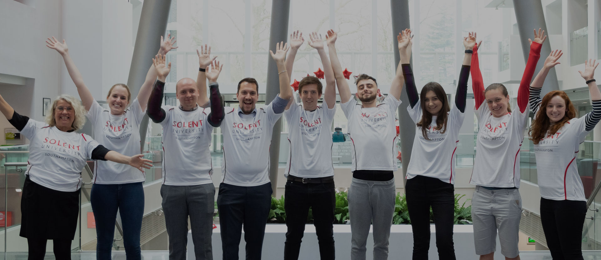 Solent's ABP Southampton Marathon 2019 staff runners