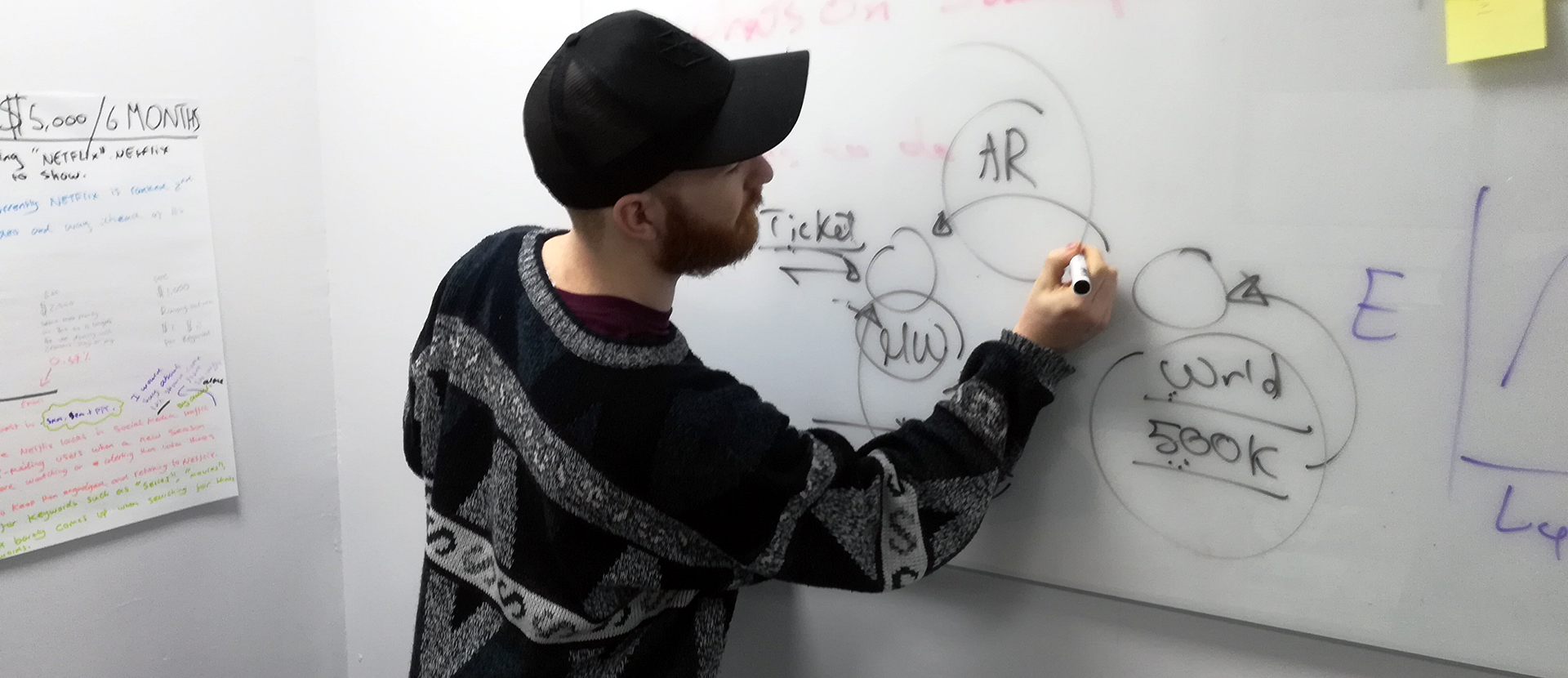BSc (Hons) Web Design and Development student Adam Elsbury