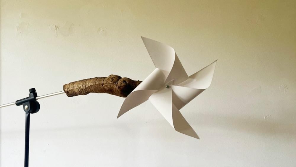 Air Datascape paper wind catcher