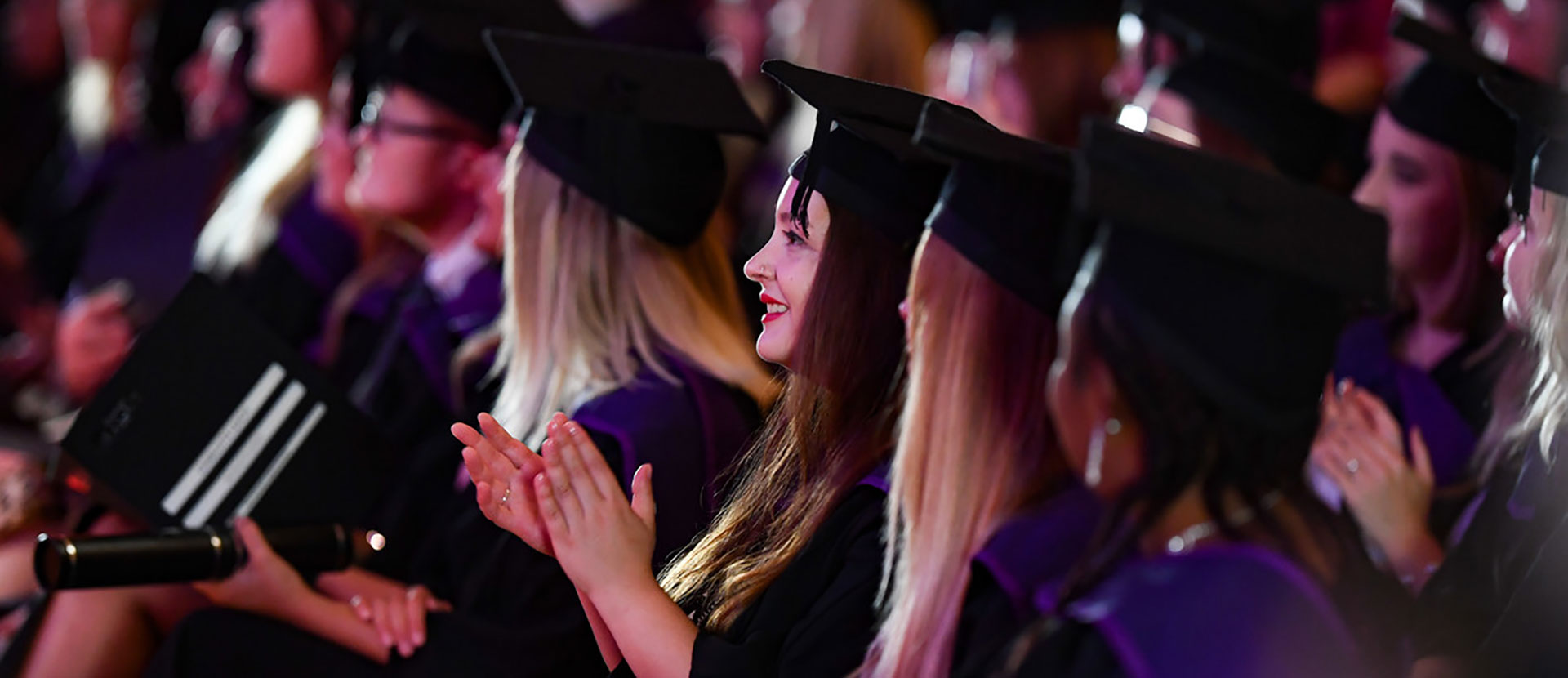 Graduates at Solent's July 2018 graduation ceremonies