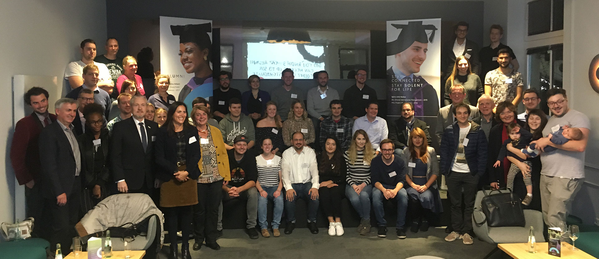 Guests at the alumni event in Germany