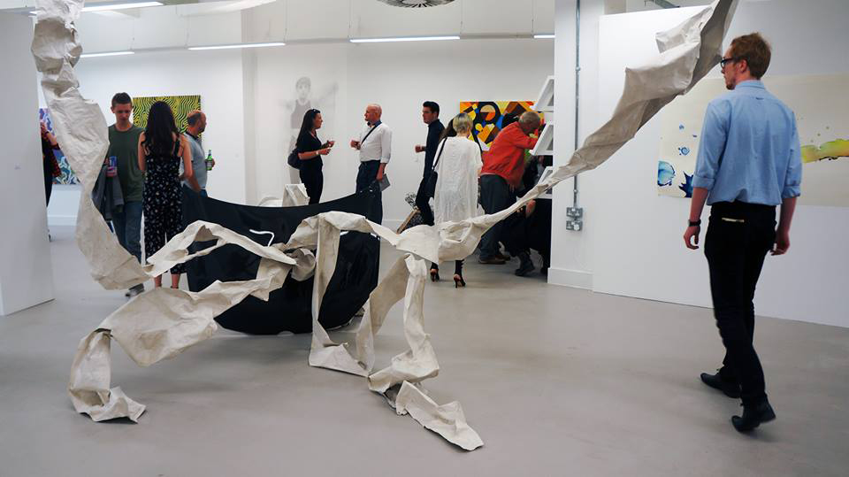 Cameron Fahey’s fine art exhibition