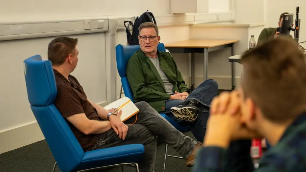Chris Chibnall visit